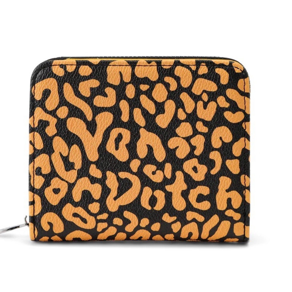 Von Dutch | Orange Cheetah Vegan Leather Wallet - Picture 3 of 8